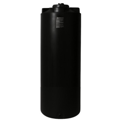 Drinking water storage tank MAVIL, cylindrical vertical 750 L (black) - Drinking water storage tanks / Potable water tanks