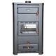 Wood burning stove with back boiler Prity S3 W21, 16.4kW | Wood Stoves With Back Boiler | Wood Burning Stoves |