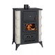Wood burning stove with back boiler Prity S3 W13 RK, 9.9kW | Wood Stoves With Back Boiler | Wood Burning Stoves |