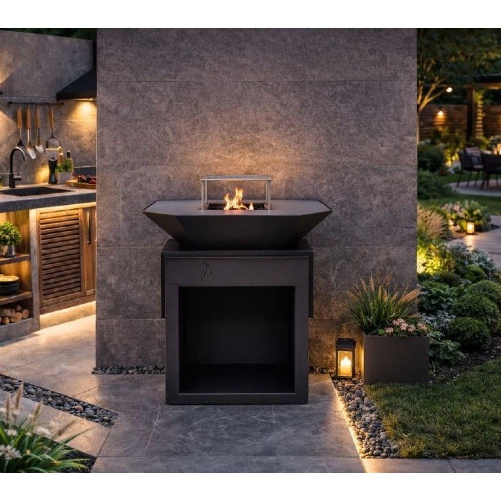 Steel charcoal Grill Balkan Energy POLY-920 |  |  |