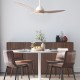 Ceiling fan with LED lighting and remote control Balkan Energy FANKVN30G, Ф132, DC40W | Ceiling Fans | Fans |