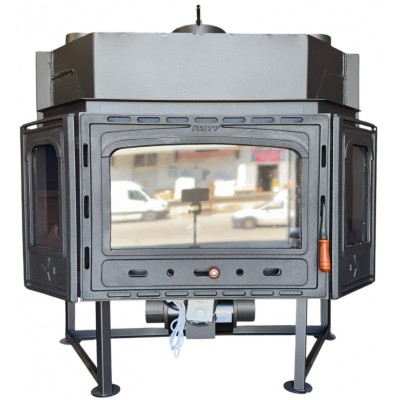 Wood Burning Fireplace Prity TCF, 19 kW - Product Comparison