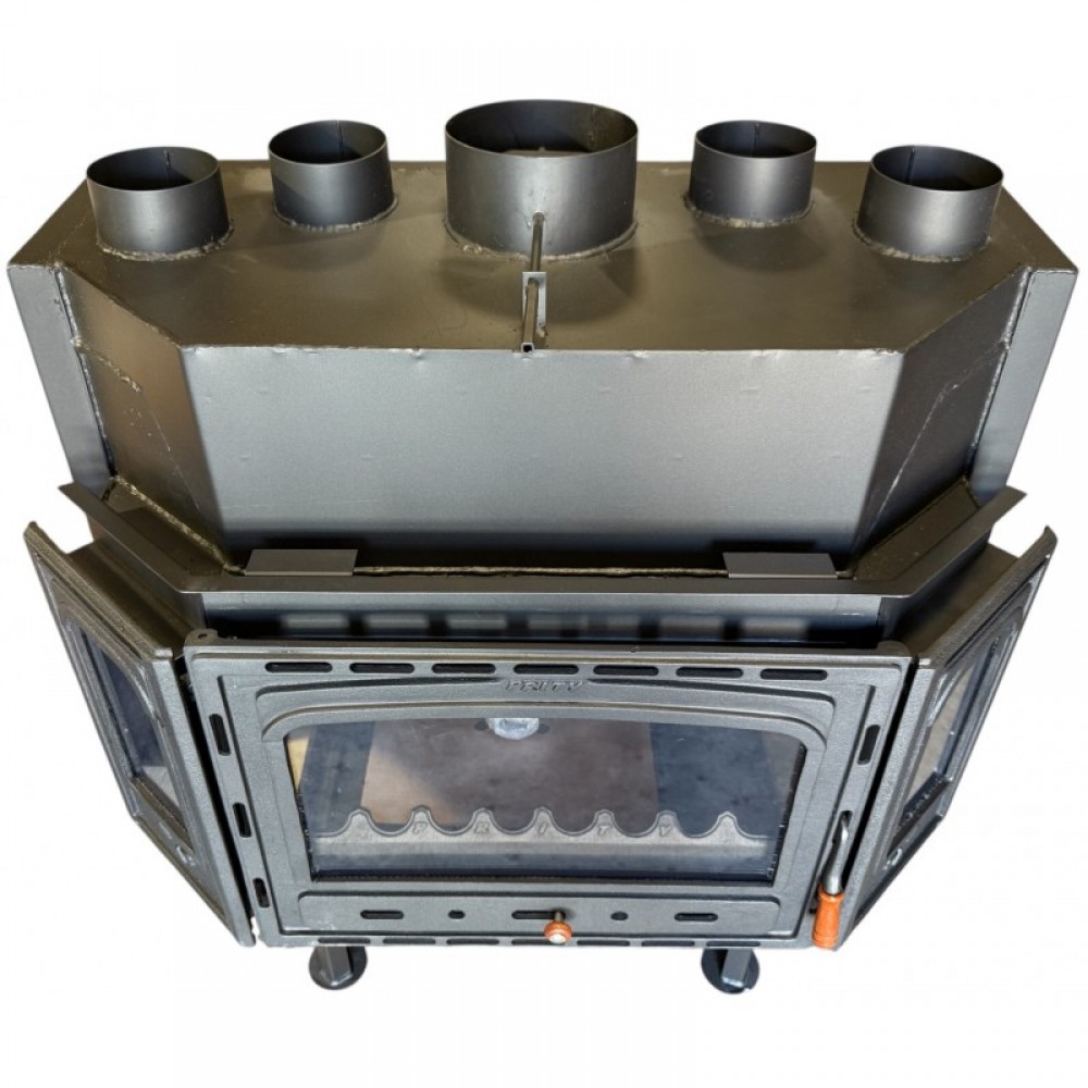 Wood Burning Fireplace Prity TCF, 19kW | Cast Iron Fireplaces | Wood Burning Fireplaces |