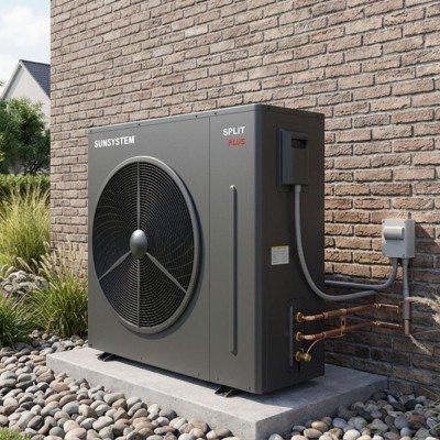 Split heat pump Sunsystem SPLIT PLUS 060 1PH air-water, 6.22kW - Heat Pumps