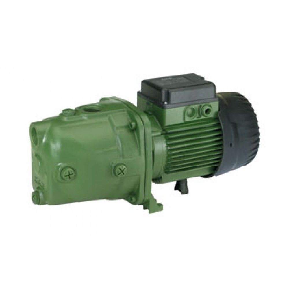 Self-priming centrifugal pump for gardens and other applications DAB JET 102MP, head 53.8 m, flow 4.2 m³/h, power 750 W