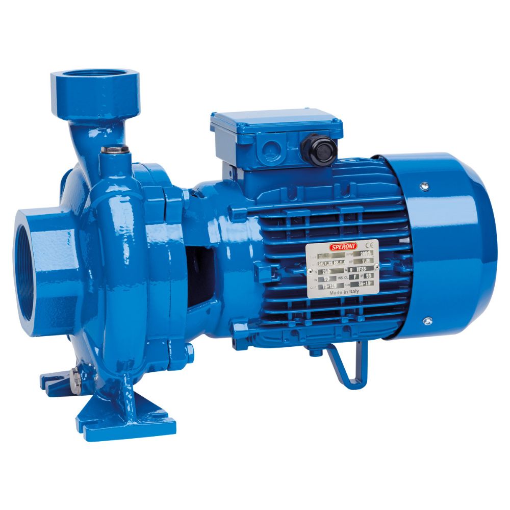 Single-phase centrifugal pump Speroni CFM 550 – power 4000W, pump head 37 m, flow rate 700 l/min. |  |  |
