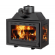 Wood Burning Fireplace Prity O, 10kw, Right | Wood Burning Fireplaces | Fireplaces |