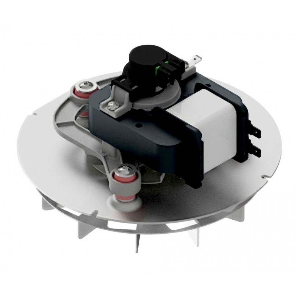 Smoke extractor fan ECM FIME for pellet stoves Fornello, Marelli Systems, Burnit, Alfa Plam, Moretti Design, Anselmo Cola, Ferroli, Karmek One, Arce, Clam, Eco Spar and others | Fans and Blowers for Pellet Stoves | Pellet Stove Parts |