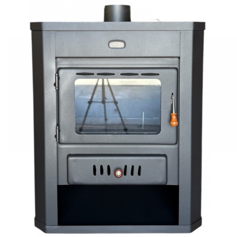 Wood burning stove with back boiler Prity WD W15, 12kW | Wood Stoves With Back Boiler | Wood Burning Stoves |