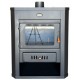 Wood burning stove with back boiler Prity WD W15, 12kW | Wood Stoves With Back Boiler | Wood Burning Stoves |