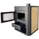 Wood burning stove with back boiler Prity WD W15, 12kW | Wood Stoves With Back Boiler | Wood Burning Stoves |