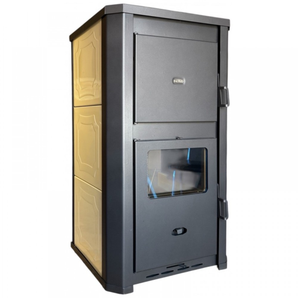 Wood burning stove with back boiler Prity WD W29 D, 22.1kW | Wood Stoves With Back Boiler | Wood Burning Stoves |
