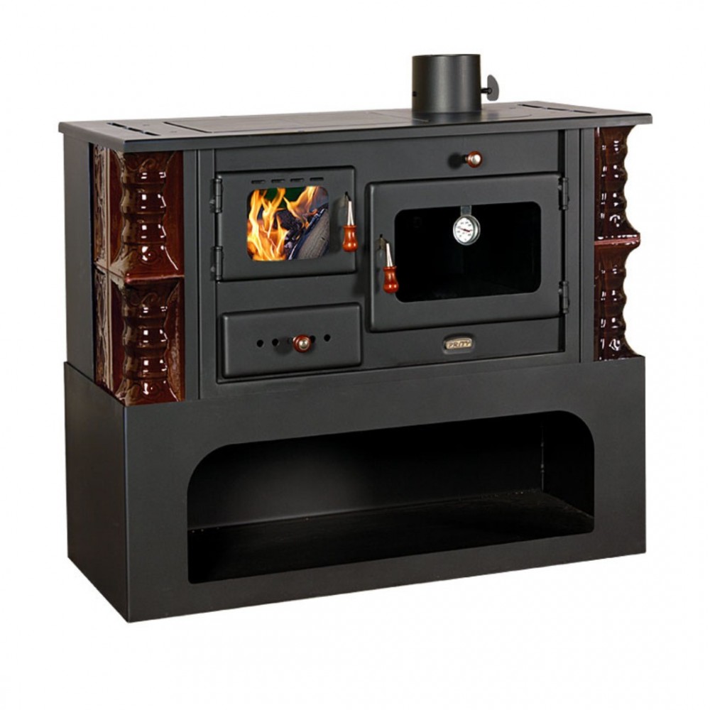 Wood cooker stove Prity 1P34-K Maro Right, 10.1kW | Wood Burning Stoves With Oven | Wood Burning Stoves |