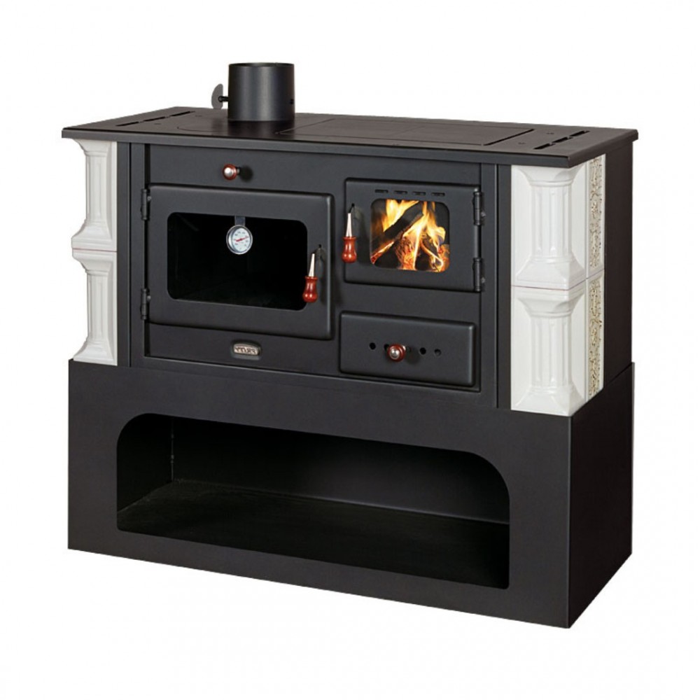 Wood cooker stove Prity 1P34-K Dantela, 10.1kW | Wood Burning Stoves With Oven | Wood Burning Stoves |