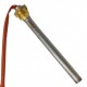 Igniter / Heating element for pellet stove Palazzetti, RED and others, total length 155mm, 300W |  |  |