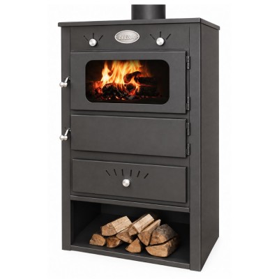 Wood burning stove with back boiler Zvezda 4 VR 12, 12.2kW - Product Comparison