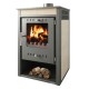 Wood burning stove with back boiler Zvezda 4 VR 12 C, 12.2kW | Wood Stoves With Back Boiler | Wood Burning Stoves |
