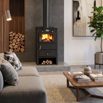 Wood burning stove Zvezda 4B, 12.8kW - Zvezda