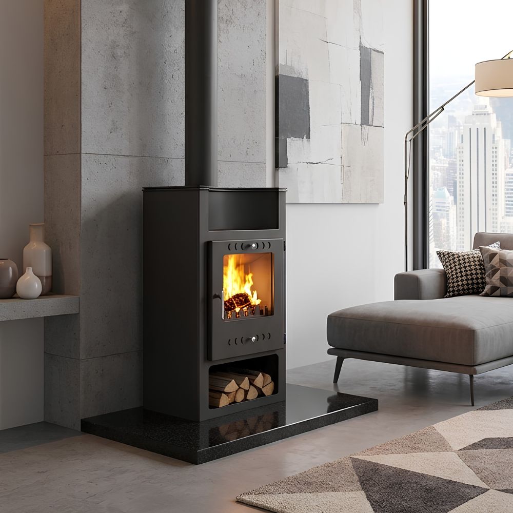 Wood burning stove Zvezda Vaya 22, 10.8kW | Wood Burning Stoves |  |