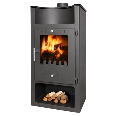 Wood burning stove with back boiler Zvezda Vaya VR 9, 11.3kW - Product Comparison