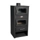 Wood burning stove with back boiler Zvezda MF VR 9, 10.8kW | Wood Stoves With Back Boiler | Wood Burning Stoves |