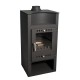 Wood burning stove with back boiler Zvezda Vaya VR 9, 11.3kW | Wood Stoves With Back Boiler | Wood Burning Stoves |