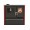 Wood cooker stove Verso CS Plus with stainless steel oven and ceramic hob, Red, Left, 7.7kW