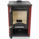 Wood burning stove Verso Theia, Bordeaux, 9kW | Wood Burning Stoves | Stoves |
