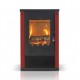 Wood burning stove Verso Theia, Bordeaux, 9kW | Wood Burning Stoves | Stoves |