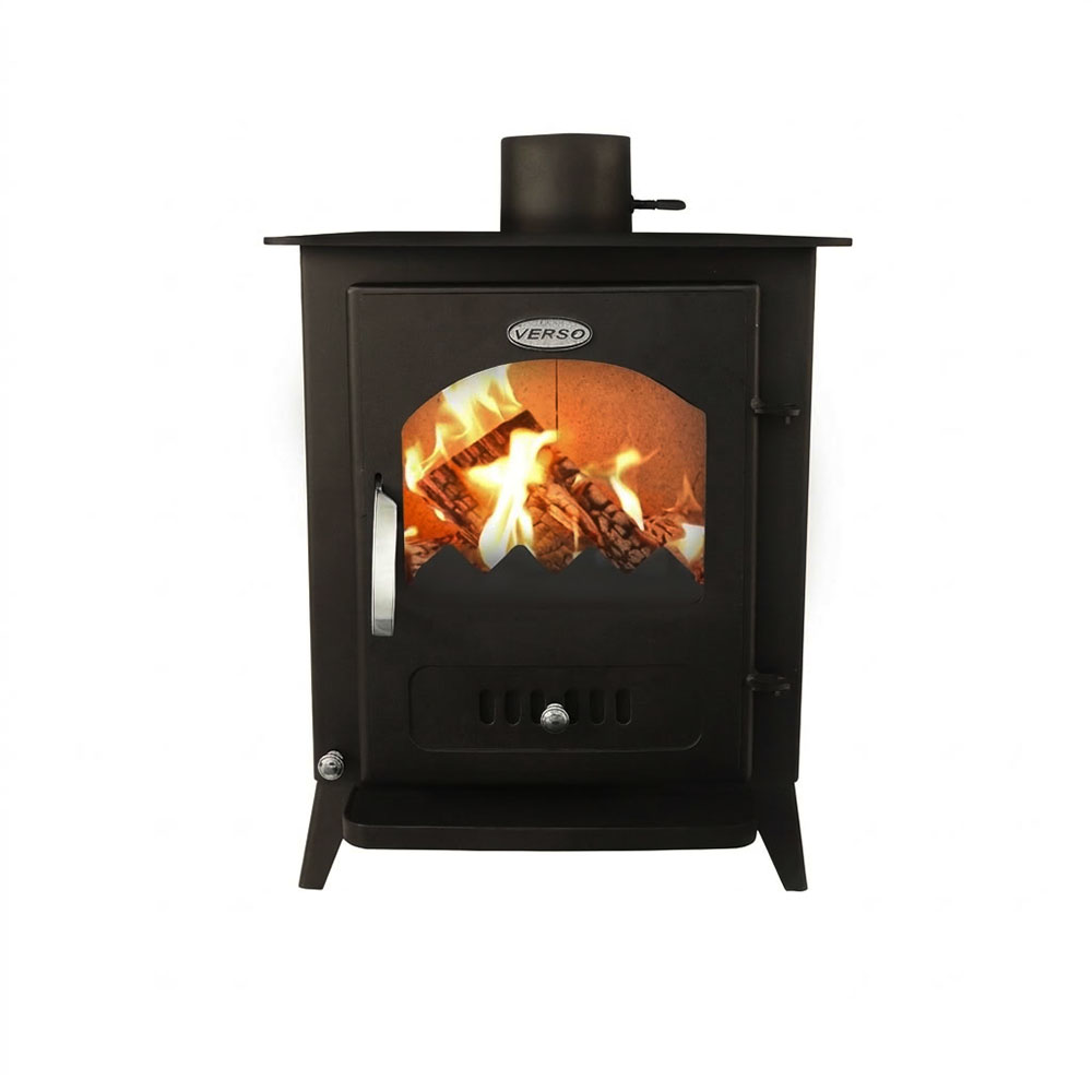 Wood burning stove Verso 1, 7.5kW | Wood Burning Stoves | Stoves |