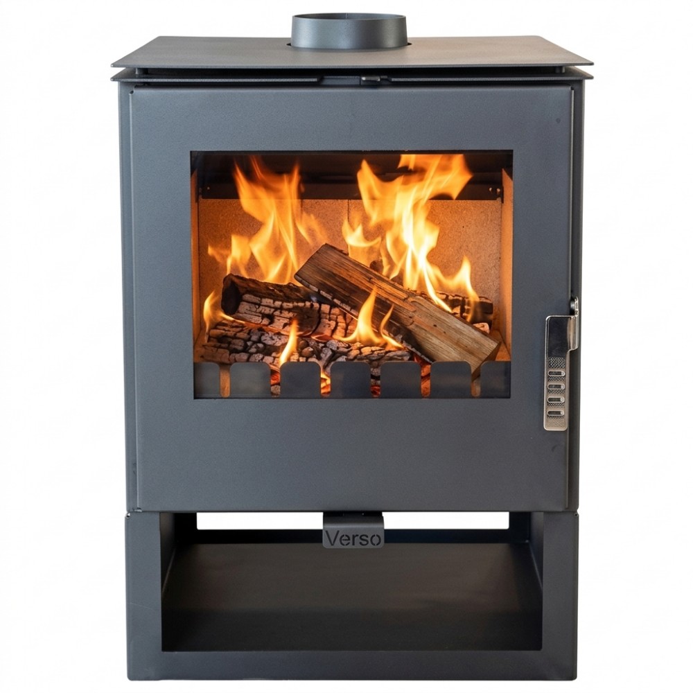 Wood burning stove Verso Kara, 7.5kW | Wood Burning Stoves | Stoves |