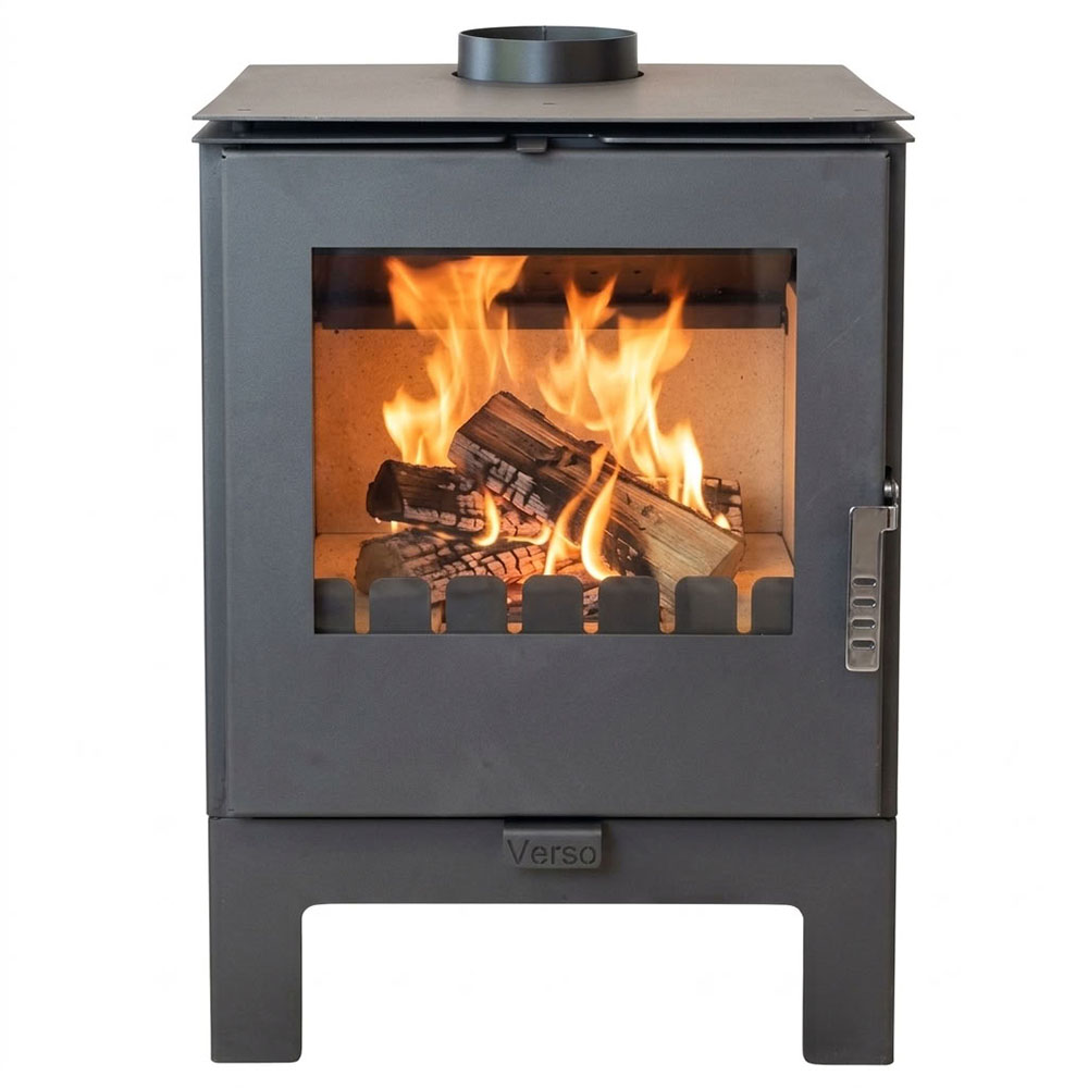 Wood burning stove Verso Kara L, 7.5kW | Wood Burning Stoves | Stoves |