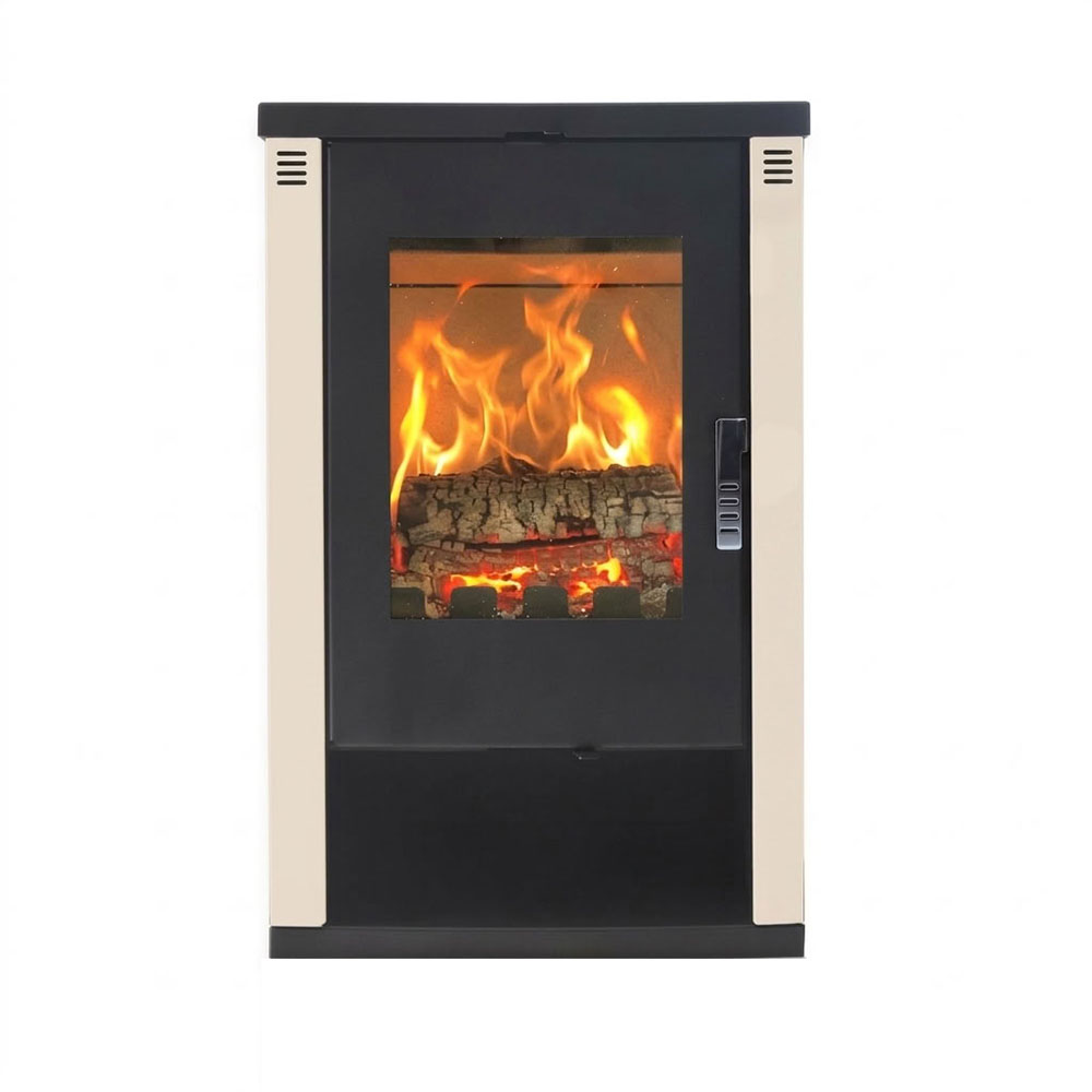 Wood burning stove Verso Lheia Ivory, 7.5 kW | Wood Burning Stoves | Stoves |