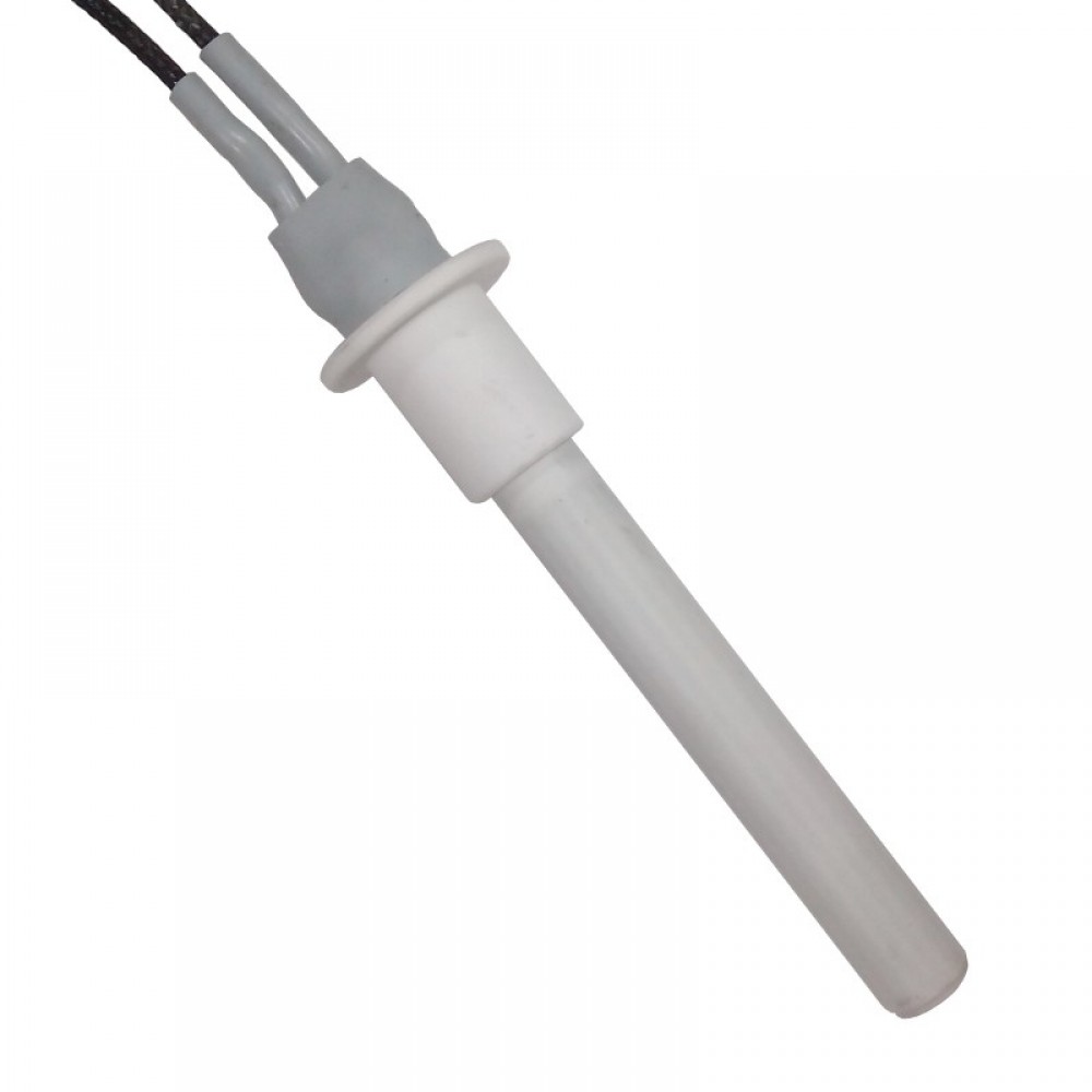 Ceramic Igniter / Heating element for pellet stove Cadel, MCZ and others, total length 107mm, 300W |  |  |