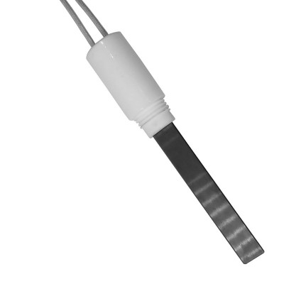Igniter / Heating element with black quartz crystal for pellet stove BURNiT, Ferroli, Eco Spar, Karmek One, La Nordica, Ravelli, MCZ, Palazzetti and others, total length 113mm, 300W - Igniters / Resistors for Pellet Stoves