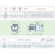 Centrifugal self-priming pump Speroni SM 85-3, multistage – power 0.70 kW, head 34 m, flow rate 80 L/min |  |  |