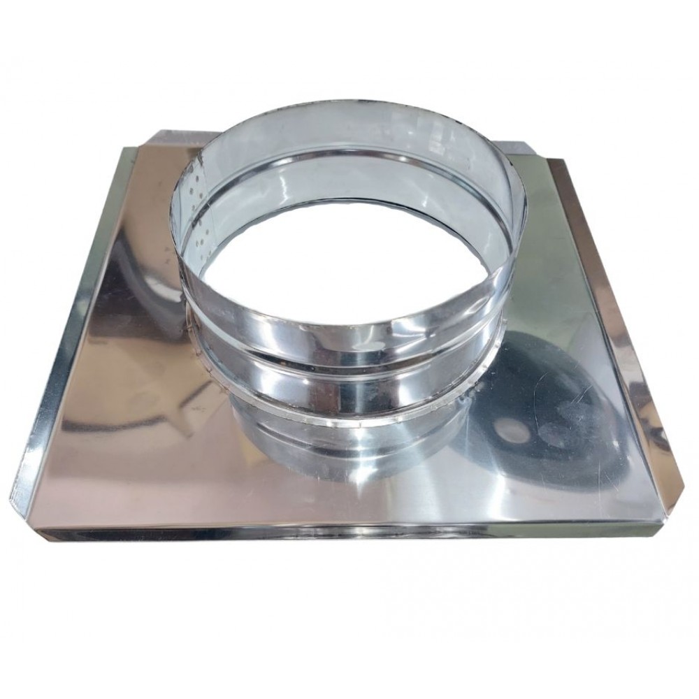 Chimney rosette, Stainless steel, Size Φ150 | Installation Elements | Chimney |