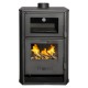 Wood burning stove with back boiler and oven Balkan Energy Suzana, 11.6kW - 17.5kW | Multi Fuel Stoves With Back Boiler | Stoves |