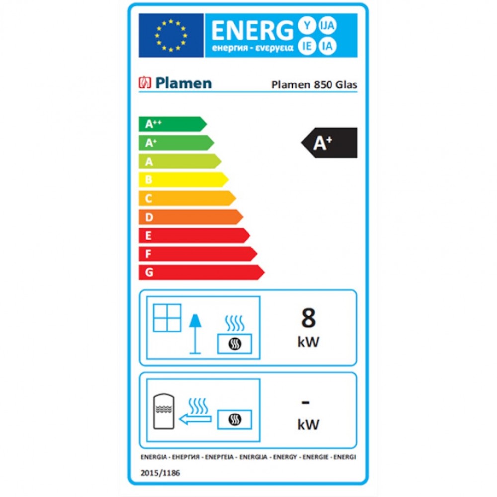 Wood cooker stove Plamen 850 Glas, 8kW | Wood Burning Stoves With Oven | Wood Burning Stoves |