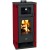 Wood burning stove with oven Prity K2 GT F Red, 8.1 kW