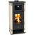 Wood burning stove with oven Prity K2 GT F, 8.1 kW