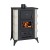 Wood burning stove with back boiler Prity S3 W13 RK, 15kW