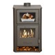 Wood burning stove with back boiler and oven Balkan Energy Suzana Ceramic, 11.6kW - 13.43kW | Multi Fuel Stoves With Back Boiler | Stoves |