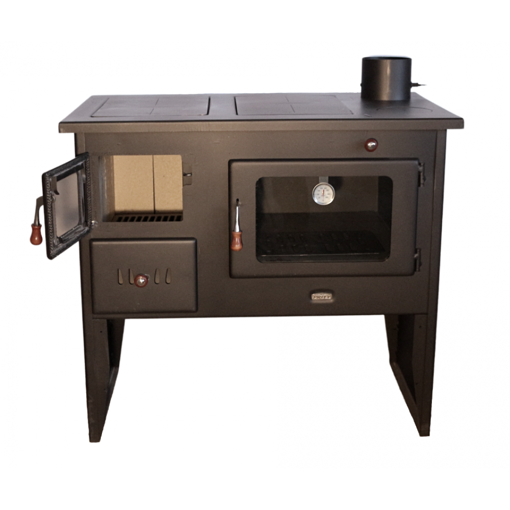 Wood burning cooker Prity 2P41, 15.2kW | Cookers | Wood |