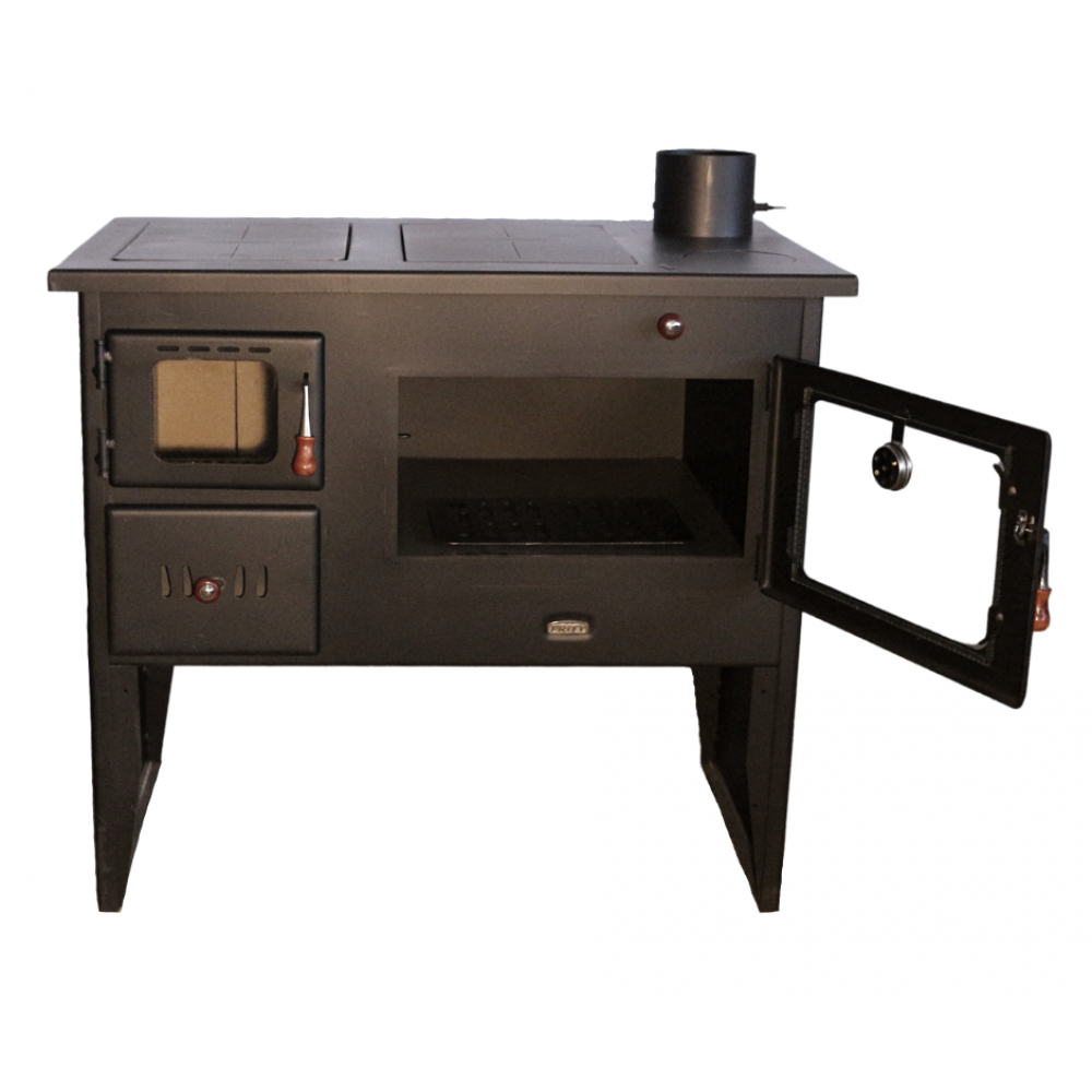 Wood burning cooker Prity 2P41, 15.2kW | Cookers | Wood |