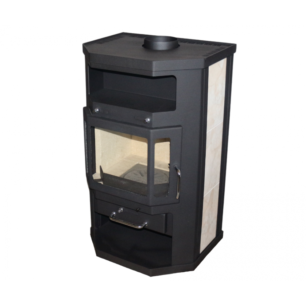 Wood burning stove BALKAN ENERGY Favorit KX 10kW, Log | Wood Burning Stoves | Stoves |