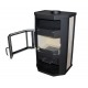 Wood burning stove BALKAN ENERGY Favorit KX 10kW, Log | Wood Burning Stoves | Stoves |