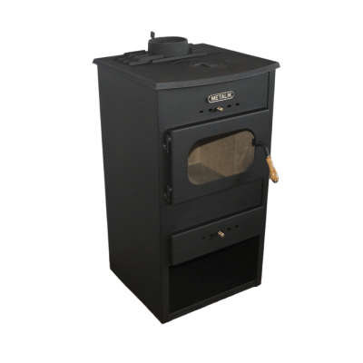 Wood burning stove Metalik Hit Cast iron with cast iron top, 8.6 kW - Stoves