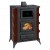 Wood burning stove with oven Prity F RK Maro 12.1kW, Log