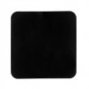 Wood Stove Hearth Pad, Black steel 2mm, Size 98x98cm